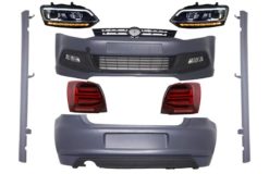 Stylingsett med frontlys og baklys Full LED - VW Polo 6R (2009-opp) R-Line Design