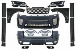 Komplett kroppssett med LED-frontlykter egnet for Range Rover Sport L494 (2013-2017) Konvertering til 2019 SVR-design