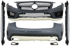 Komplett karosserisett med løpebrett Sidetrinn egnet for Mercedes GLA X156 (2014-2016)