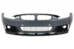 Alternative view of Komplett karosserisett med bagasjeromsspoiler matt svart og speildeksler som passer for BMW 4-serie F32 Coupe (2013-03.2019) M Design