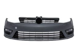 Alternative view of Komplett kroppssett egnet for VW Golf 7 VII 2012-2017 R-line Look med frontlykter 3D LED DRL svinglys sølv