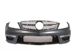 Alternative view of Komplett konvertering ettermontert karosserisett egnet for Mercedes W204 C-klasse ansiktsløftning (2011-2014) C63 Design