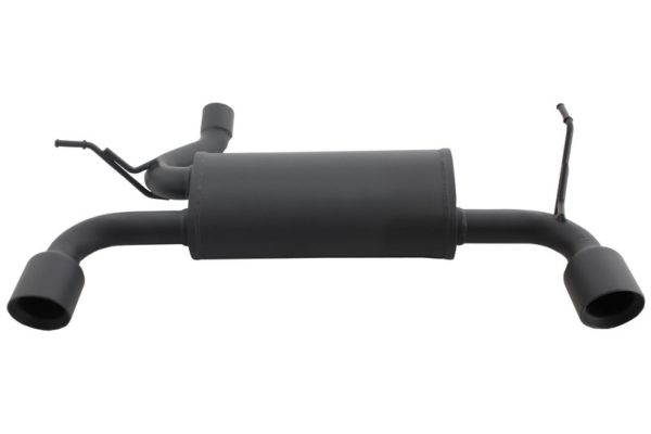 Komplett eksosanlegg aksel-rygg egnet for Jeep Wrangler Rubicon JK (2007-2017) Dobbel eksosevakuering