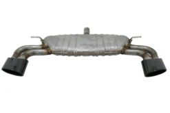 Komplett eksosanlegg egnet for Audi A3 8V Hatchback Sportback Coupe (2012-2019) RS3 Design Piano Black Tips