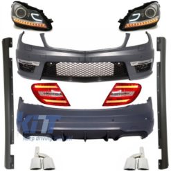 Stylingsett - Mercedes C-klasse W204 Facelift C63 Design