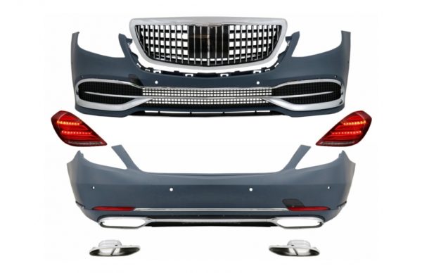 Konverteringssett med baklys Full LED sekvensielle dynamiske svinglys  - Mercedes S-Klasse W222 (2013-2017) M-Design