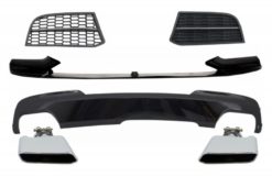 Konverteringssett Spoiler og luftdiffuser BMW 5-serie F10 F11 Sedan Touring (2010-2017) egnet for M-Technik til M-Performance Sport M550 Design