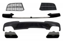 Konverteringssett Spoiler og luftdiffuser egnet for BMW 5-serie F10 F11 Sedan Touring (2010-2017) M-Technik til M-Performance Sport M550 Design