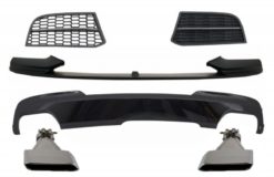Konverteringssett Spoiler og luftdiffuser egnet for BMW 5-serie F10 F11 Sedan Touring (2010-2017) M-Technik til M-Performance Sport M550 Design