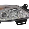 D-LITE Frontlykter egnet for OPEL Corsa D 06+LED Kjørelys krom |