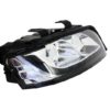 DAYLIGHT Frontlykter egnet for Audi A4 B6 8E (10.2000-10.2004) LED DRL Sort |