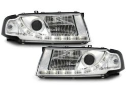 DAYLIGHT LED DRL Frontlykter egnet for Skoda Octavia I (08.2000-2010) Krom