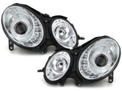 Dayline frontlykter - Mercedes B. W211 E klasse 02-06 krom