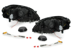 Dayline frontlykter - Mercedes W164 M 08+_chrome