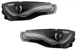 Dayline Frontlykter egnet for AUDI A1 8X (2010-2014) Xenon-look