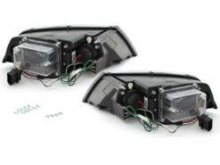 Dayline Frontlykter - Skoda Octavia II 04-09 LED DRL Design Chrome