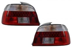 LED-Baklykter - BMW 5-serie E39 1995-2003 Rød/krystallklar