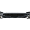 Diffusor med endestusser til eksos og spoiler egnet for BMW 5-serie G30 Limousine (2017-up) 540 M Performance Look Piano Black |