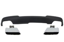 Dobbel utløpsluftspreder med eksospottespisser Sport M-Teck 550i V8 LCI Square egnet for BMW F10 F11 2011-2017