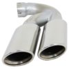 Doble lyddemperspisser Eksosrør i rustfritt stål egnet for VW Touareg 7P 7L (2002-2018) W12 Design | Doble lyddemperspisser Eksosrør i rustfritt stål egnet for VW Touareg 7P 7L (2002-2018) W12 Design |