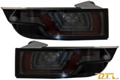 Dynamisk sekvensielt blinklys Full LED-baklys egnet for Range ROVER Evoque L538 (2011-2014) Light Bar Smoke Black