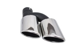 Alternative view of Eksoslyddemper enderør venstre side egnet for Audi A3 A4 A5 A6 A7 A8 til S3 S4 S5 S6 S7 S8 SQ3 SQ5 S-Design