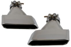 Eksoslyddemper egnet for BMW 5-serie Sedan Touring F10 F11 F18 550i V8 LCI Square Design