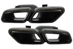 Eksoslyddemper egnet for Mercedes S-Klasse W222 E-Klasse W212 S212 Facelift CLS W218 SL-Klasse R231 E65 S65 SL65 Design Black Edition