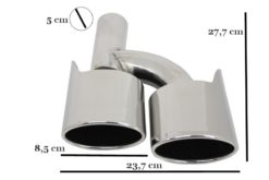 Alternative view of Eksoslyddemper egnet for Mercedes C-Klasse E-Klasse S-Klasse CLS SL SLK W204 W211 W221 W219 E63 C63 Design
