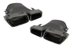 Eksoslyddemper egnet for Mercedes E-Klasse W213 (2016-up) E63 Design GLC SUV X253 GLC Coupe C253 (2015-2017) Svart