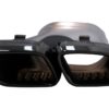 Eksoslyddemper egnet for Mercedes C-Klasse W205 S205 C205 A205 C63 C63S Facelift (2019-up) Svart | Eksoslyddemper egnet for Mercedes C-Klasse W205 S205 C205 A205 C63 C63S Facelift (2019-up) Svart |