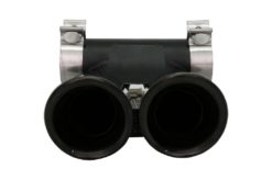 Alternative view of Eksoslyddemper egnet for Porsche 718 Cayman Boxster 982 (2016-up) Piano Black