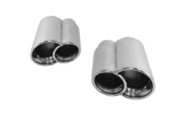 Eksoslyddemper egnet for PORSCHE Carrera 911 996 997 (1997-2008) Turbo Quad eksosspisser