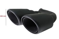 Alternative view of Eksoslyddemper egnet for Porsche Cayenne 92A V6 V8 Bensin (05.2010-09.2014) GTS Design Matte Black