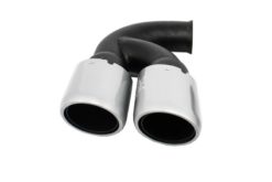 Alternative view of Eksoslyddemper egnet for Porsche Cayenne 92A V6 V8 Bensin (05.2010-09.2014) GTS Design Silver