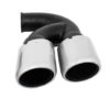 Eksoslyddemper egnet for Porsche Cayenne 92A V6 V8 Bensin (05.2010-09.2014) GTS Design Silver | Eksoslyddemper egnet for Porsche Cayenne 92A V6 V8 Bensin (05.2010-09.2014) GTS Design Silver |