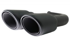 Alternative view of Eksoslyddemper egnet for Porsche Cayenne 92A V6 V8 Diesel (05.2010-09.2014) GTS Design Matte Black