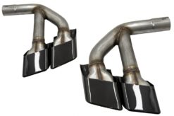 Alternative view of Eksospottespisser Bakrør egnet for Audi Q7 4M (2015-2019) SQ7 Design Black Only 3.0 Bensin Bensin