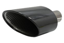 Alternative view of Eksospottespisser Bakrør egnet for Audi A4 B9 (2016-2019) A5 F5 (2017-2019) Svart