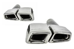 Alternative view of Eksospottespisser Bakrør egnet for Mercedes S63 E63 W221 W164 W166 W212 W218 S-klasse E-klasse CLS ML