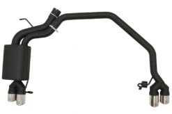 Eksosanlegg egnet for BMW 5-serie F10 (2011-2016) 102-433/70RS doble doble eksosrør