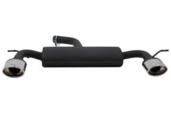Eksosanlegg egnet for VW Scirocco (2008-2014) R Design 129-316/27 Double Outlet Single Exhaust Pipes
