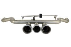 Eksosanlegg med lyddemperspisser egnet for HONDA Civic MK10 (FC/FK) (2016-Up) Sedan Type R Design