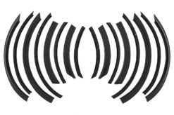 Alternative view of Fender Flares hjulbuer egnet for Mercedes ML GLE W166 SUV (2015-2018)