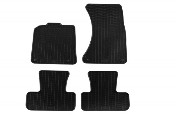 Gulvmatte Gummi Svart egnet for AUDI Q5 2008-2011