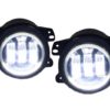 Tåkelys 4-tommers Full LED Angel Eye egnet for Jeep Wrangler JK TJ LJ (2007-2017) | Tåkelys 4-tommers Full LED Angel Eye egnet for Jeep Wrangler JK TJ LJ (2007-2017) |