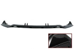 Front Bumper Add-On Spoiler Lip egnet for Audi A4 B9 8W S-Line (2016-2018) Carbon Look
