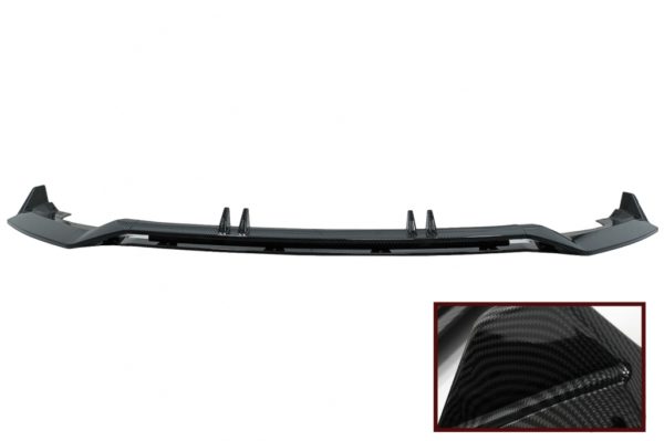 Front Bumper Add-On Spoiler Lip egnet for Audi A4 B9 8W S-Line (2016-2018) Carbon Look |