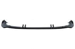 Front Bumper Add-On Spoiler Lip passende for Audi A4 B9 Second Facelift S-Line (2020-up) Piano Black