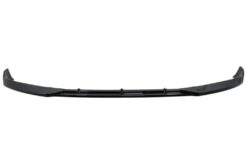 Front Bumper Add-On Spoiler Lip egnet for Tesla Model S (2016-2020) 5-dørs Liftback Sedan Piano Black